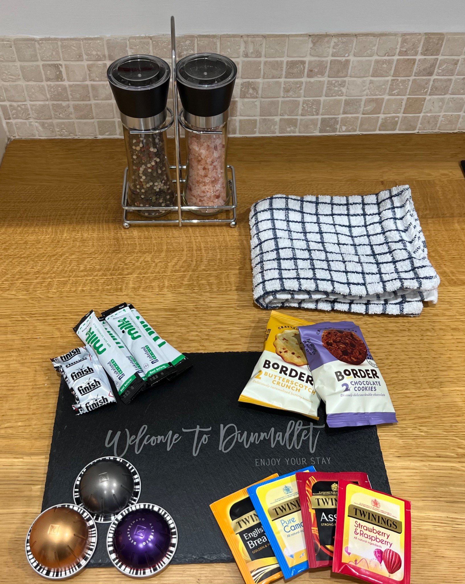 Dunmallet welcome starter supplies